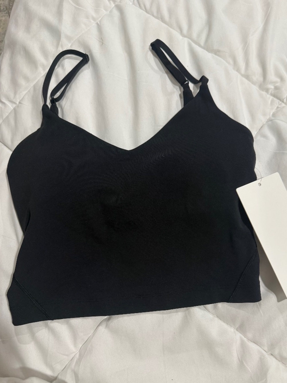 Lululemon Align Cropped Cami Tank size 2 black